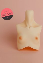 [Outer Body Part] Type-H2 Bust Whitey Soft Skin (Blushed)