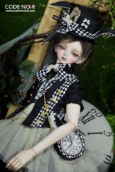 CSD000044 Black RomanceRabbit SD13 Boy Ver.