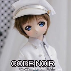 CMD000103 White Gakuran MSD Ver.