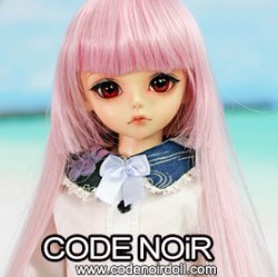 CMW000057 Pink Hime-Cut