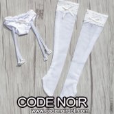 CAC000078 White Garter Panty & Stockings for AP / Obitsu50