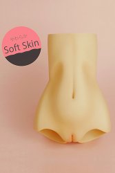 [Outer Body Part] Type-H Lower Torso Tan Soft Skin (Blushed)