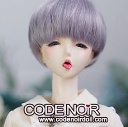 CYW000233 Gray Lavender Straight Bob