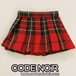 CYD000092 Red Tartan Skirt