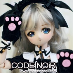 CMD000099 Black Cat Maid MSD Ver.