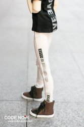 CSD000083 White Slim Fit Pants