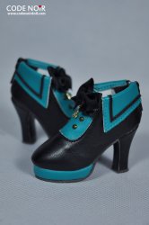 CLS000130 Black x Teal Sailor (High Heel)