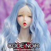 CYW000116 Sky Blue Bangless Long Wavy