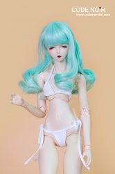 CYW000044 Mint Green Long Wavy