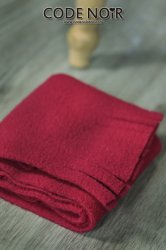 CAC000007 Claret Plush Scarf