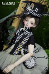 CSD000044 Black RomanceRabbit SD13 Boy Ver. [CSD000044]