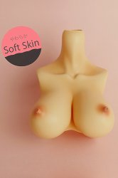 [Outer Body Part] Type-G Bust Tan Soft Skin (Blushed) [APBK000017]