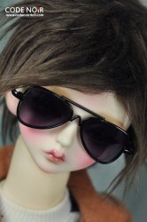 CAC000021 Black Aviator Sunglasses for SD