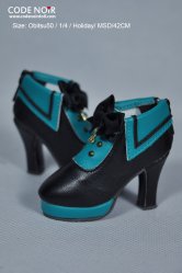 CMS000084 Black x Teal Sailor Heels MSD ver.