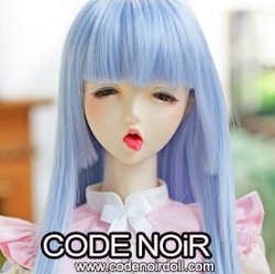 CYW000157 Sky Blue Hime-Cut