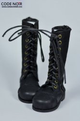 CLS000094 Black Suede Boots