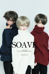 [In Stock] SOAVE - Black, Burgundy, Navy