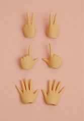 [Outer Body Part] Hand Parts Three Pair Set 2 Tan (No Blushing)