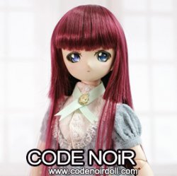 CLW000174 Wine Red Hime-Cut