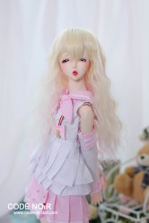 CYW000067 Light Gold x Pink Long Wavy