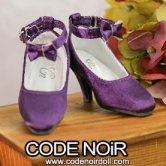 CMS000158 Amethyst Silk Ribbon Heels