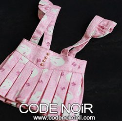 COB000045 Pink Rabbit Jumper Skirt