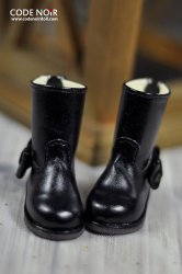 CYS000032 Black Ribbon Rain Boot