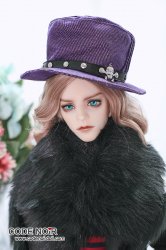 CAC000054 Purple Gentleman Hat for SD Size