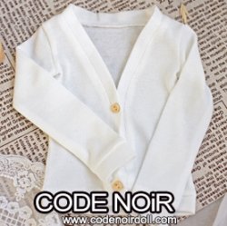 CSD000139 Ivory Cardigan