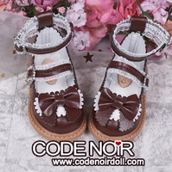 CMS000213 Brown Lolita Shoes (MSD)