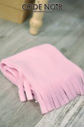 CAC000008 Pink Plush Scarf