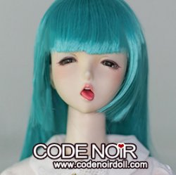 CYW000216 Teal Hime-Cut