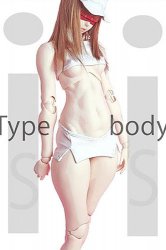Type-I Body Whitey Soft Skin (Unpainted ver./Head not included)