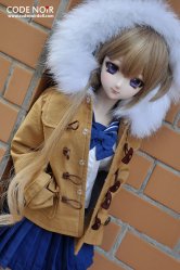 CSD000067 Brown Duffle Coat