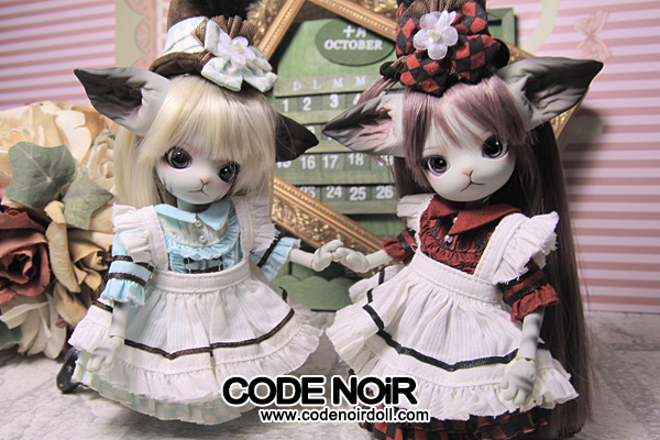 CODENOiR x DollZone Mini Kitty - Alice Wish Blue [MiniKitty02 