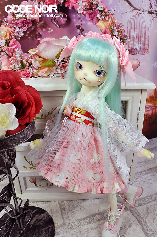 CODENOiR x DollZone Miss Kitty - Pink Snow Fairy