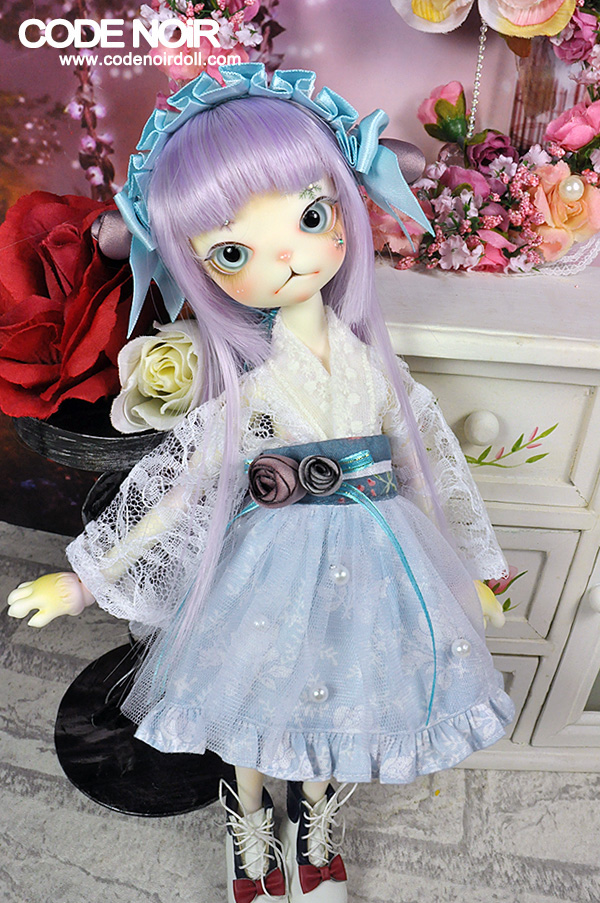 CODENOiR x DollZone Miss Kitty - Blue Snow Fairy