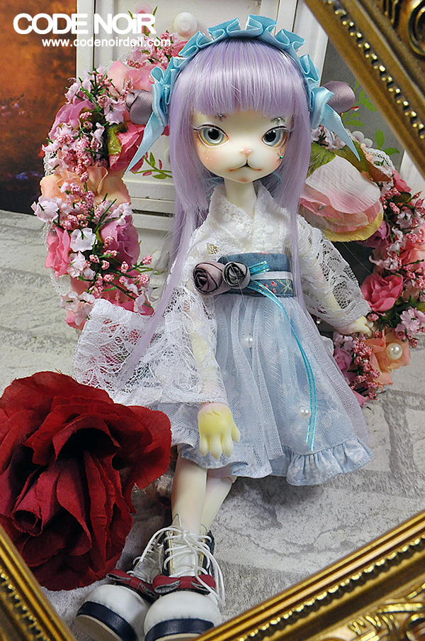 CODENOiR x DollZone Miss Kitty - Blue Snow Fairy