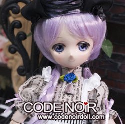 CMD000281 Indigo Fancy Cat Maid